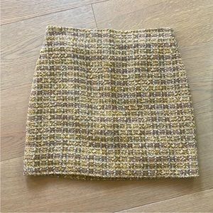 LIKE NEW J. Crew Tweed Skirt